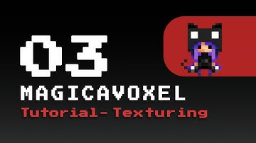 MagicaVoxel Tutorial [Part 03] | How to Texture & Add Details