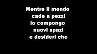 Video thumbnail of "Marco Mengoni- L'essenziale (testo/lyrics)"