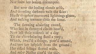 The Vine and the Oak by Henry Livingston, Jr.  (1786)