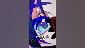 Drawing My Original Character in Clip Studio!✏️ #shorts #digitalart #artprocess