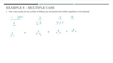 M30-1 11.1 Video 7 (Multiple Case Permutations)