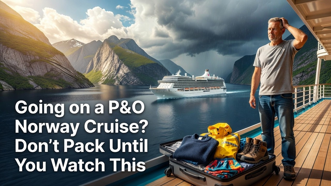 P & O Cruises Norway - what do you actually need to pack