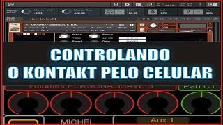 COMO CONTROLAR O KONTAKT PELO CELULAR USANDO O TOUCH OSC