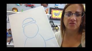 PS 69 penguin painting