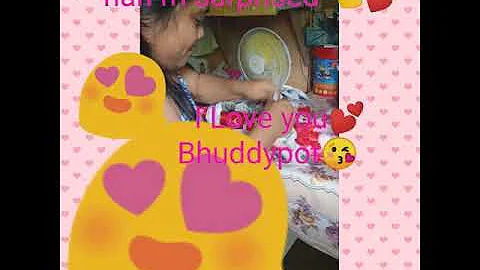 Bhuddypot  surprise  me on Valentine's day