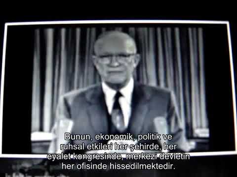Video: Eisenhower askeri sanayi kompleksi ile ne demek istedi?