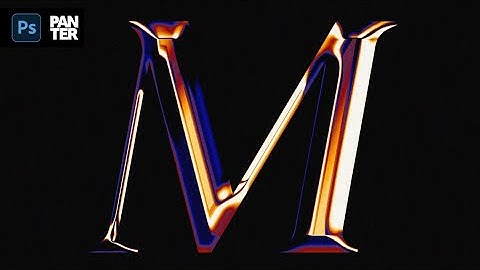 How to Design 3D Chrome Text Effect in Photoshop