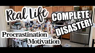 Real Life Complete Disaster Messy House Clean Up *real Life Procrastination Motivation / Messy House