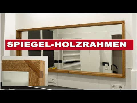 Video: Wie man mit rustikalen Spiegelrahmen baut und verziert