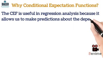 Econometrics Basics Series | -Lecture 10 | -Regression Basics -Conditional Expectations Functions