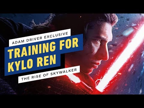 Star Wars: The Rise of Skywalker - Adam Driver&#039;s Kylo Ren Training Exclusive Clip