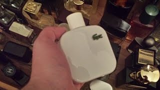 видео Eau de lacoste blanc limited edition