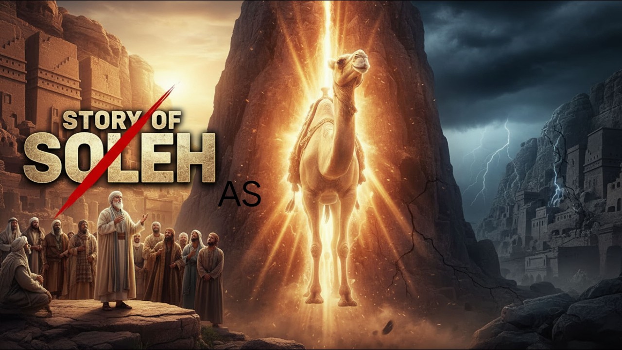“The Miracle Camel of Prophet Saleh (A.S) 🐪 | Punishment of Qaum-e-Samood | Quranic Story in 4K”