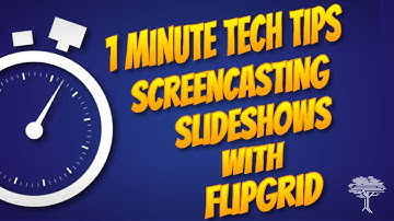 1-Minute Tech Tip- Recording Slideshows with Flipgrid