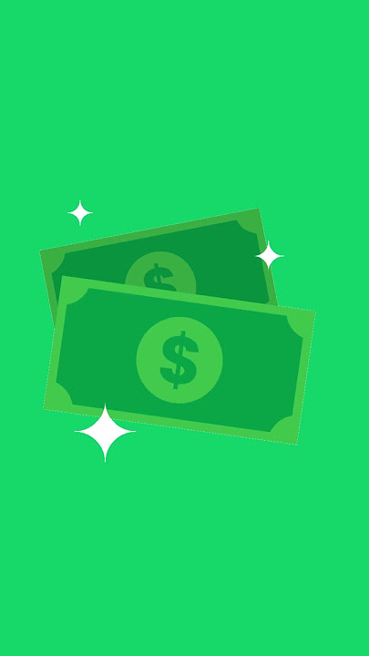 green screen currency dollar 🤑 #greenscreen #dollar #animation #foryou