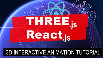 React.js , three.js (React-three-fiber) and react-spring 3d animation tutorial