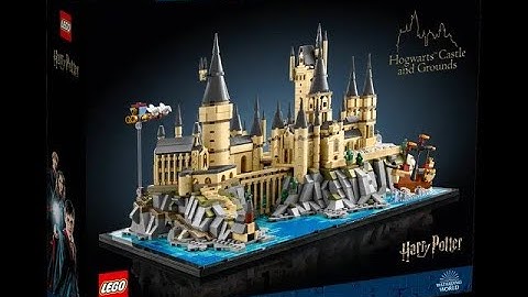 Building Hogwarts Castle and Grounds, Harry Potter, Part 1