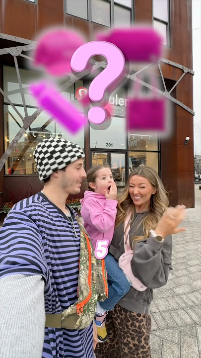 LULULEMON CHALLENGE OUR 5 YR OLD CAN GET WHATEVER SHE WANTS!👀 #challenge #lululemon #family