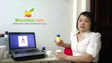 Phương pháp pha mực cao su in vải cotton, vải thun co giãn 4 chiều