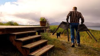 Remote ALASKA LIVING (Making Caribou Jerky)