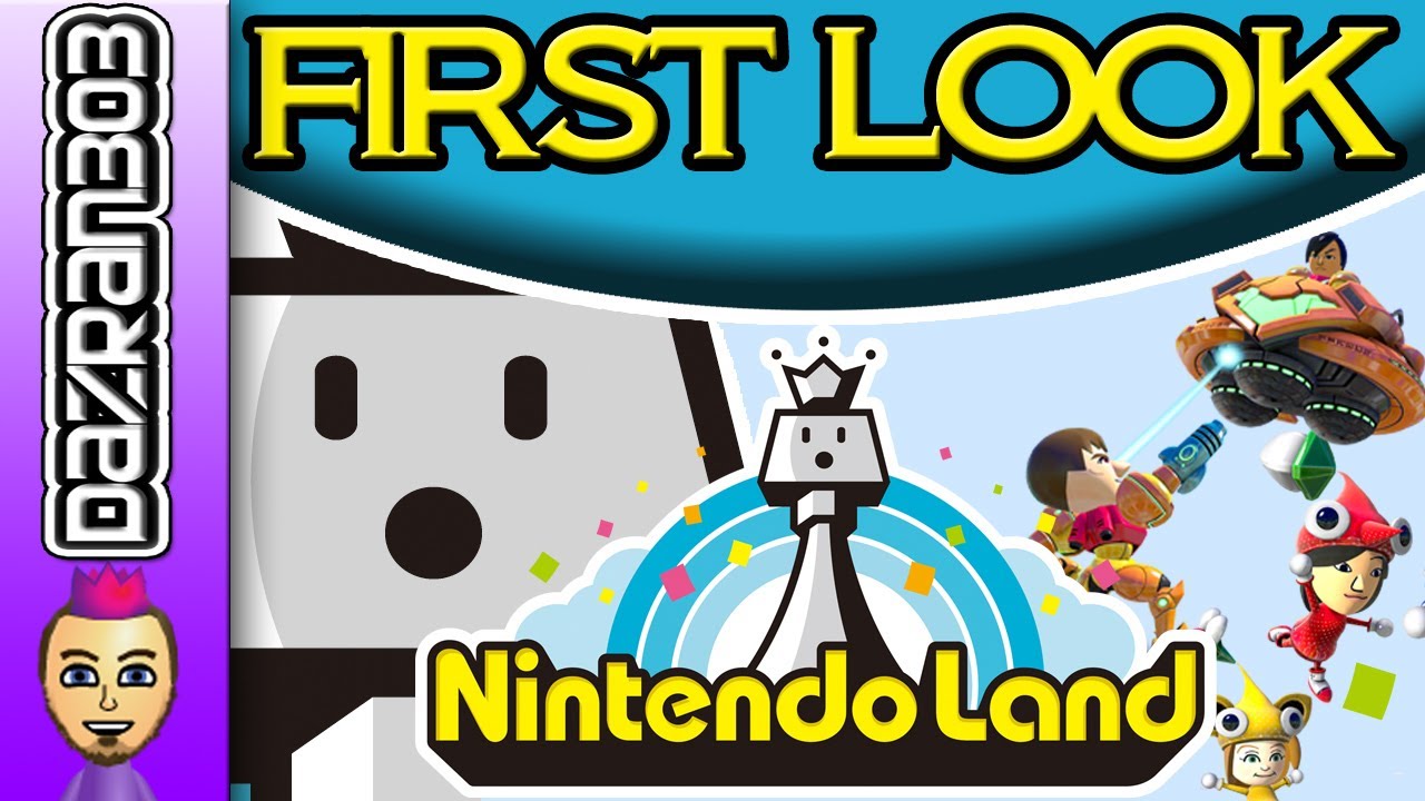 Nintendo Land First Look Nintendo Wii U Gameplay Youtube