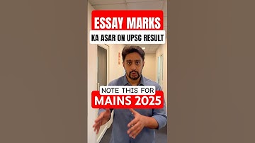 Essay Writing Should not be taken lightly for UPSC Mains 2025 | Mains Essay Writing Weekly Practice