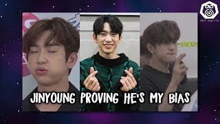 Jinyoung proving he's my bias for 10 minutes screenshot 5