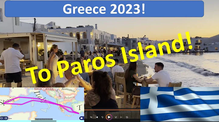 Greece 2023: Part 6. Kastelorizo to Paros. Bonanza F33A. Beautiful flight to Paros. ATR bad landing