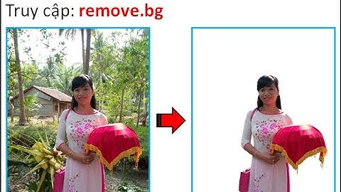 Tách ảnh nền ra khỏi nhân vật bằng 1 cú click chuột đơn giản và ai cũng có thể làm được | remove.bg