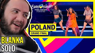 Blanka - Solo (LIVE)  Poland 🇵🇱  Grand Final  Eurovision 2023 - TEACHER PAUL REACTS