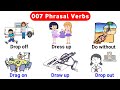 English vocabulary  007 phrasal verbs with d  phrasal verbs with sentences  phrasal verbs