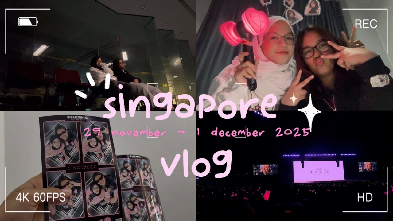 🖤 BLACKPINK Live in Singapore 🇸🇬 | My Dream Concert Experience! 