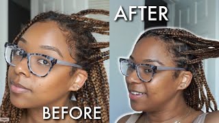 Knotless Braids TOUCH UP | Quick &amp; Easy!