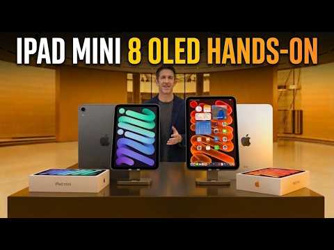 iPad Mini 8 OLED Hands-On: BIG New Features Revealed! 🔥GOOD NEWS!😍