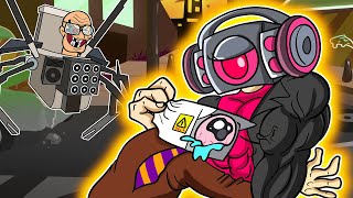 CameraMan Story Love with Speaker Woman VS UPGRADED TOILET BOSS | Swap FNF screenshot 5
