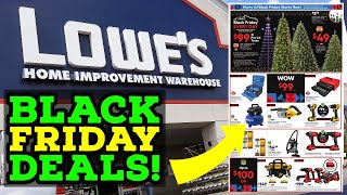 Lowe's Black Friday Sale 2023