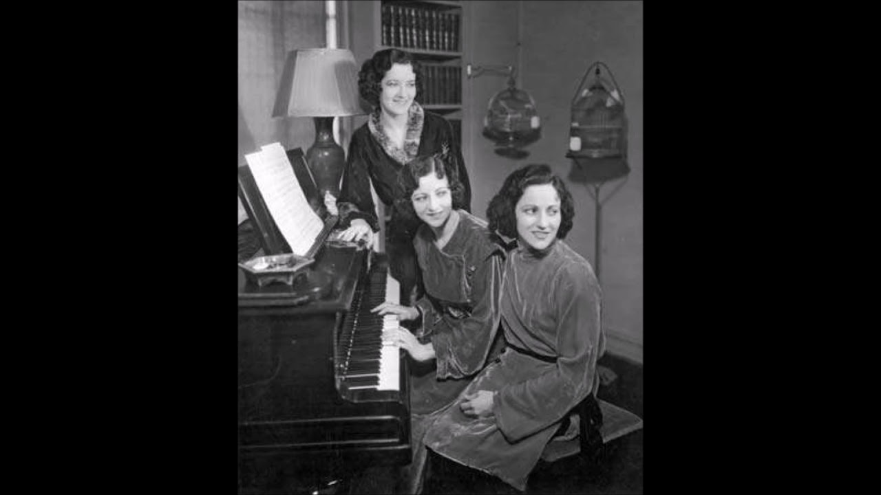 The Boswell Sisters - I Can't Write The Words [1931].