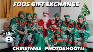 FOOS SECRET SANTA AND CHRISTMAS PHOTOSHOOT !!!