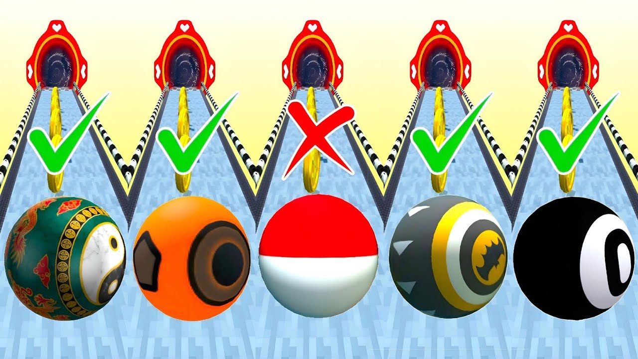 Going Balls Insane Speedrun Challenges 🔥 Best Moments in Hard Levels | Android & Ios Games