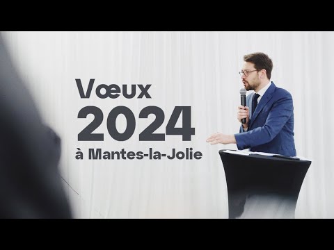 Voeux de Benjamin Lucas au Val Fourré à Mantes-la-Jolie