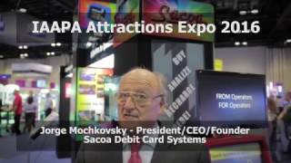 Sacoa Debit Card System - IAAPA Attractions Expo 2016