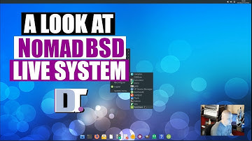 Quick Look At The NomadBSD Live System