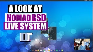 Quick Look At The NomadBSD Live System screenshot 3