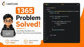 🧩 LeetCode 1365 — Simple Logic, Clean Code