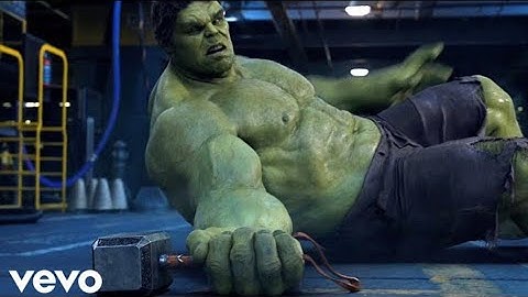 Masked Wolf - Astronaut In The Ocean Remix | Thor vs Hulk [Fight Scene] The Avengers |