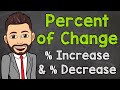 Percent Of Change Percent Increase And Decrease Math With Mr J Percent Of Change Percent Increase And Decrease Math With Mr J