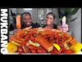 GIANT SEAFOOD BOIL MUKBANG + STORY TIME w/ryansobangee