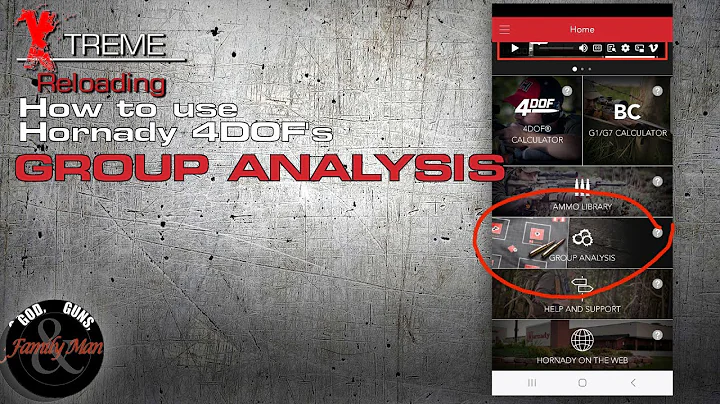 Measuring Groups with the Hornady 4DOF App (Is it right?)(Extreme Reloading SPECIAL ep. 09)