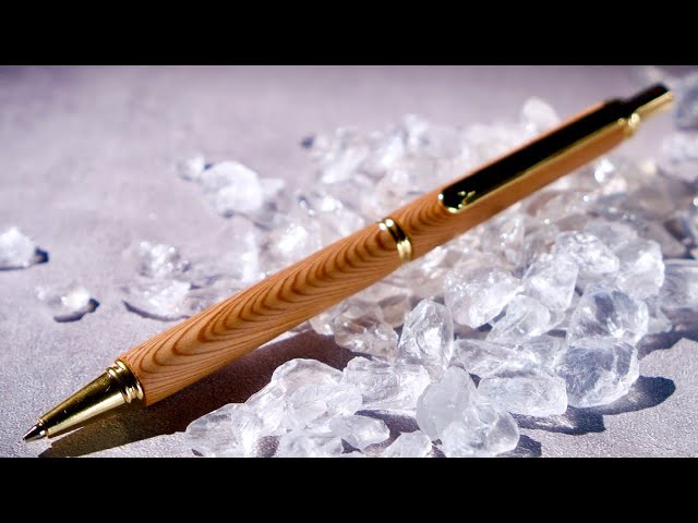世界遺産】屋久杉のシャーペン Making a wood mechanical pen