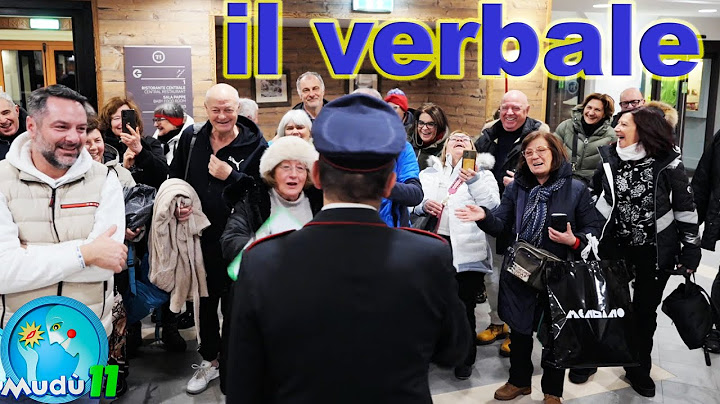 Mudù 11- Il verbale